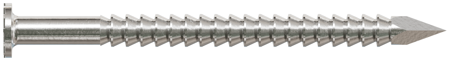 Simpson Strong-Tie T3SND-RP250 Wood Siding Nail — 1-1/4-in. x .083-in. Type 316 Stainless Steel (250-Qty) (Pack of 600)
