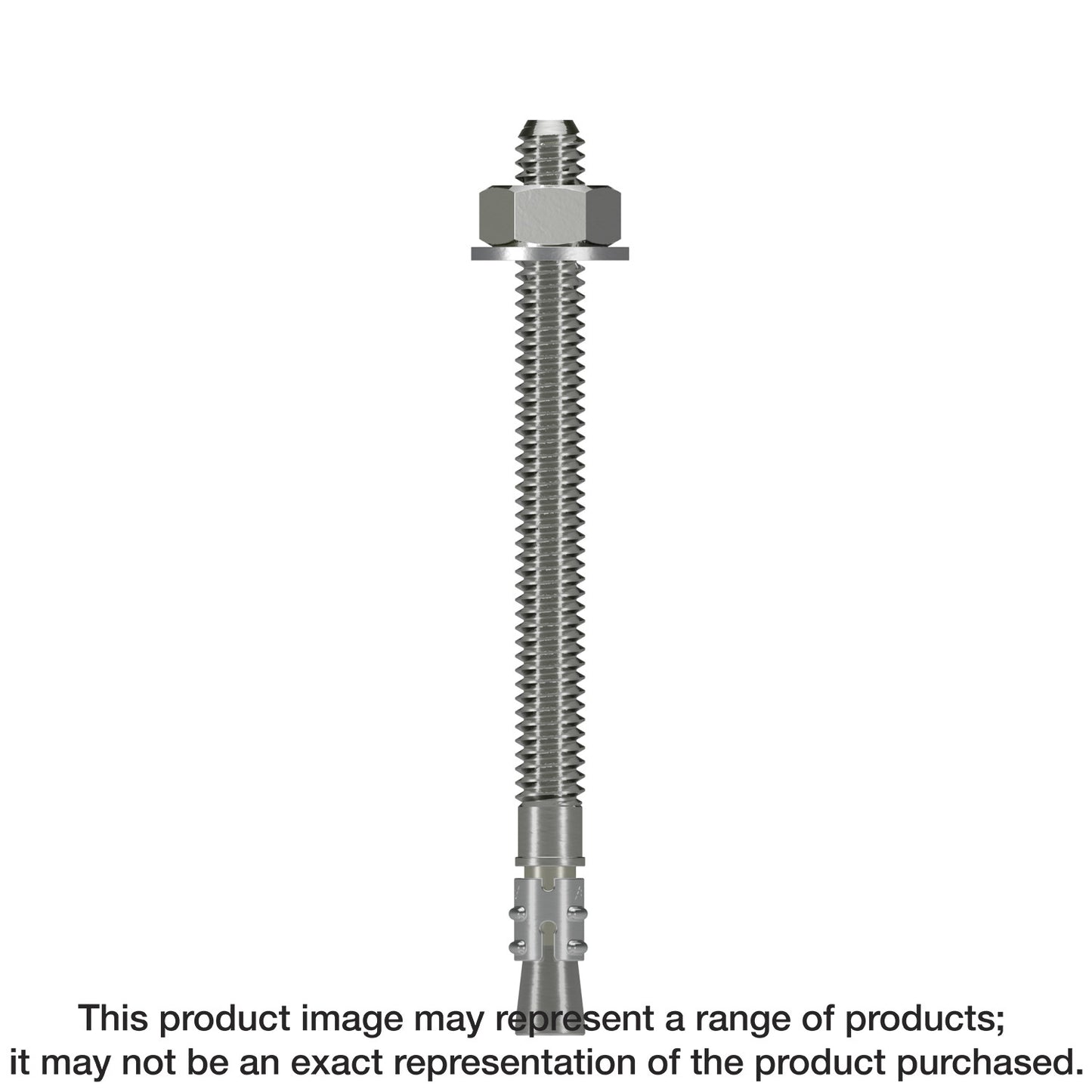 Simpson Strong-Tie STB2-253144SS Strong-Bolt® 2 — 1/4 in. x 3-1/4 in. Type 304 Stainless-Steel Wedge Anchor (100-Qty)