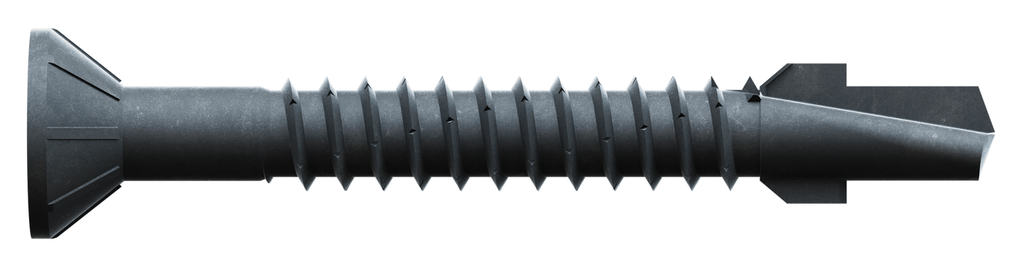 Simpson Strong-Tie TBP1245R2000 Strong-Drive® TB WOOD-TO-STEEL Screw — #12 x 1-3/4 in. Black Phos. (2000-Qty) (Pack of 64)