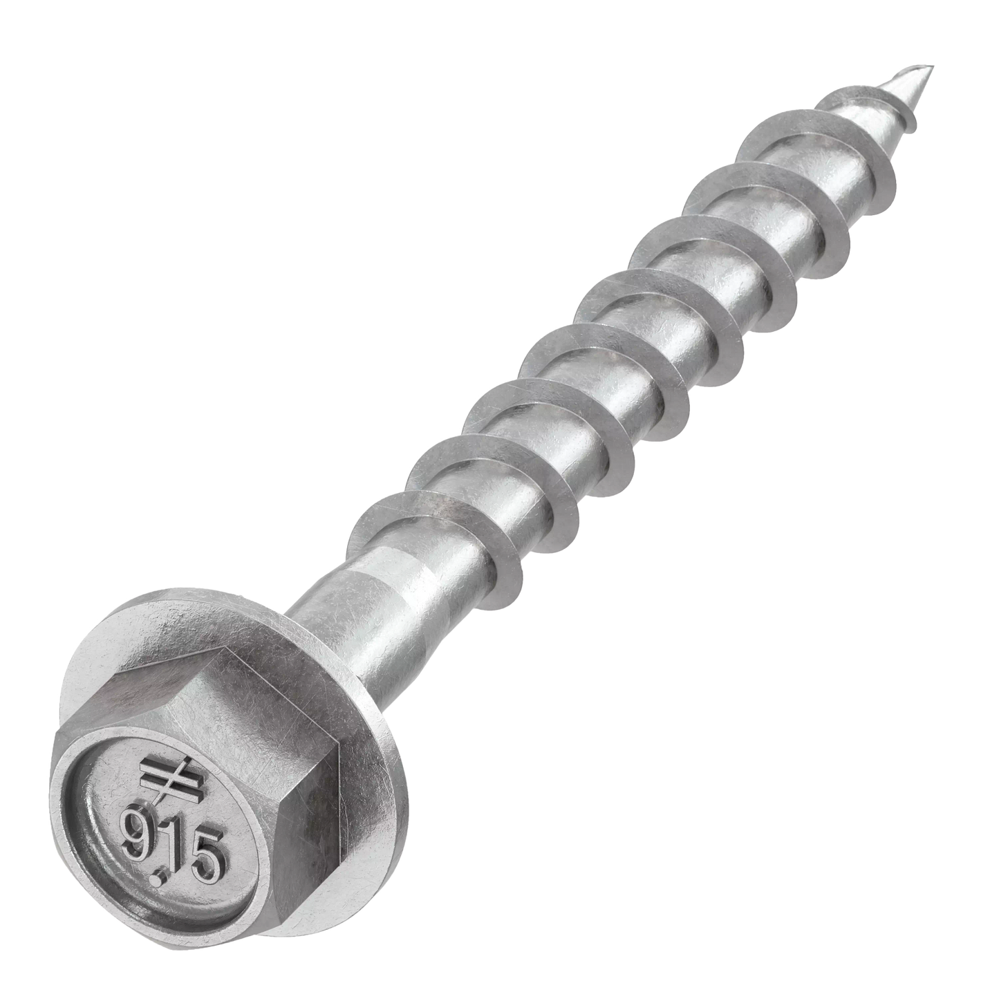 Simpson Strong-Tie SD9112SS-R100 Strong-Drive® SD CONNECTOR SS Screw — #9 x 1-1/2 in. 1/4-Hex Drive, Type 316 (100-Qty) (Pack of 10)