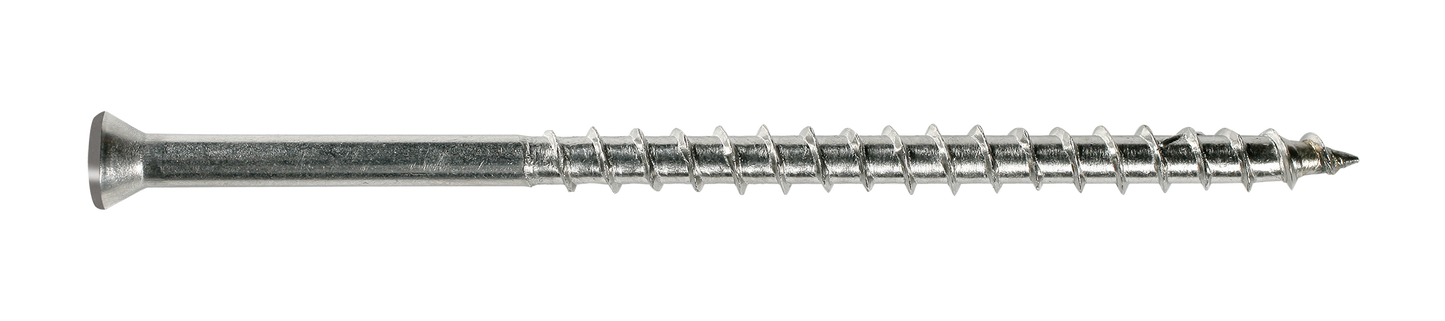 Simpson Strong-Tie T07225FTBGR04 Trim-Head Screw, 6-Lobe Drive — #7 x 2-1/4 in. T-15 Type 316, Gray 04 (1750-Qty) (Pack of 150)