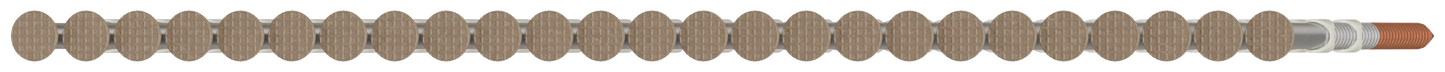 Simpson Strong-Tie S10A325KJT 20–22° Plastic Strip, Casing Head, Ring-Shank Nail — 3-1/4 in. x 10 ga. Tan (1000-Qty) (Pack of 144)