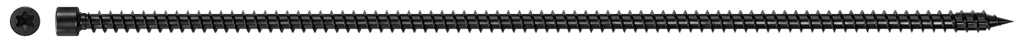 Simpson Strong-Tie SDCFC8X330 Strong-Drive® SDCFC TIMBER-CFC Screw — 0.315 in. x 13 in. T40, E-Coat® (200-Qty) (Pack of 39)
