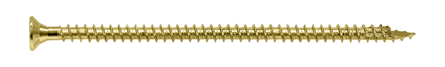 Simpson Strong-Tie SDCF22700 Strong-Drive® SDCF TIMBER-CF Screw — 0.315 in. x 7 in. T40, Yellow Zinc (250-Qty)