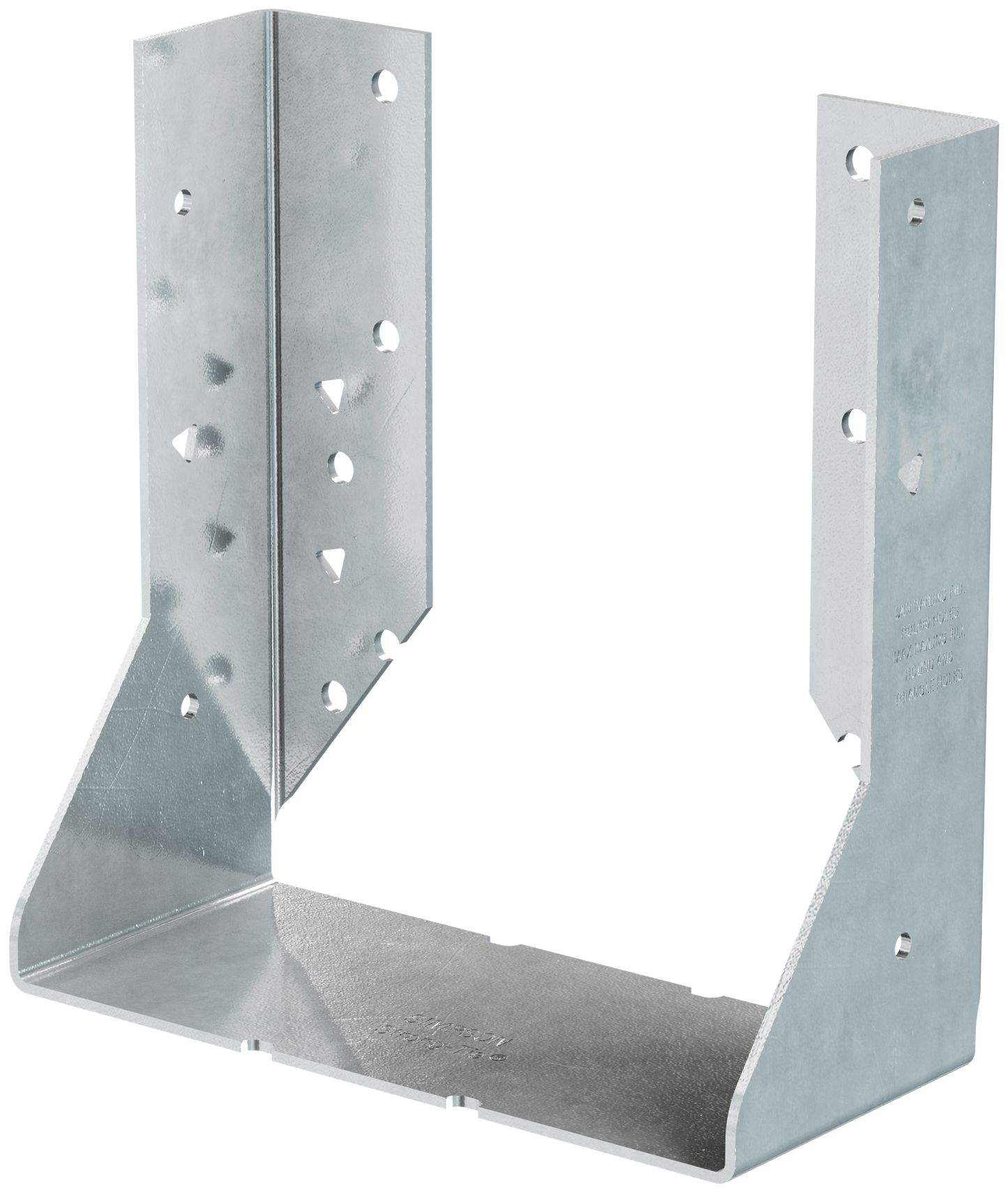 Simpson Strong-Tie HUC68SS HUC Stainless-Steel Face-Mount Concealed-Flange Joist Hanger for 6x8