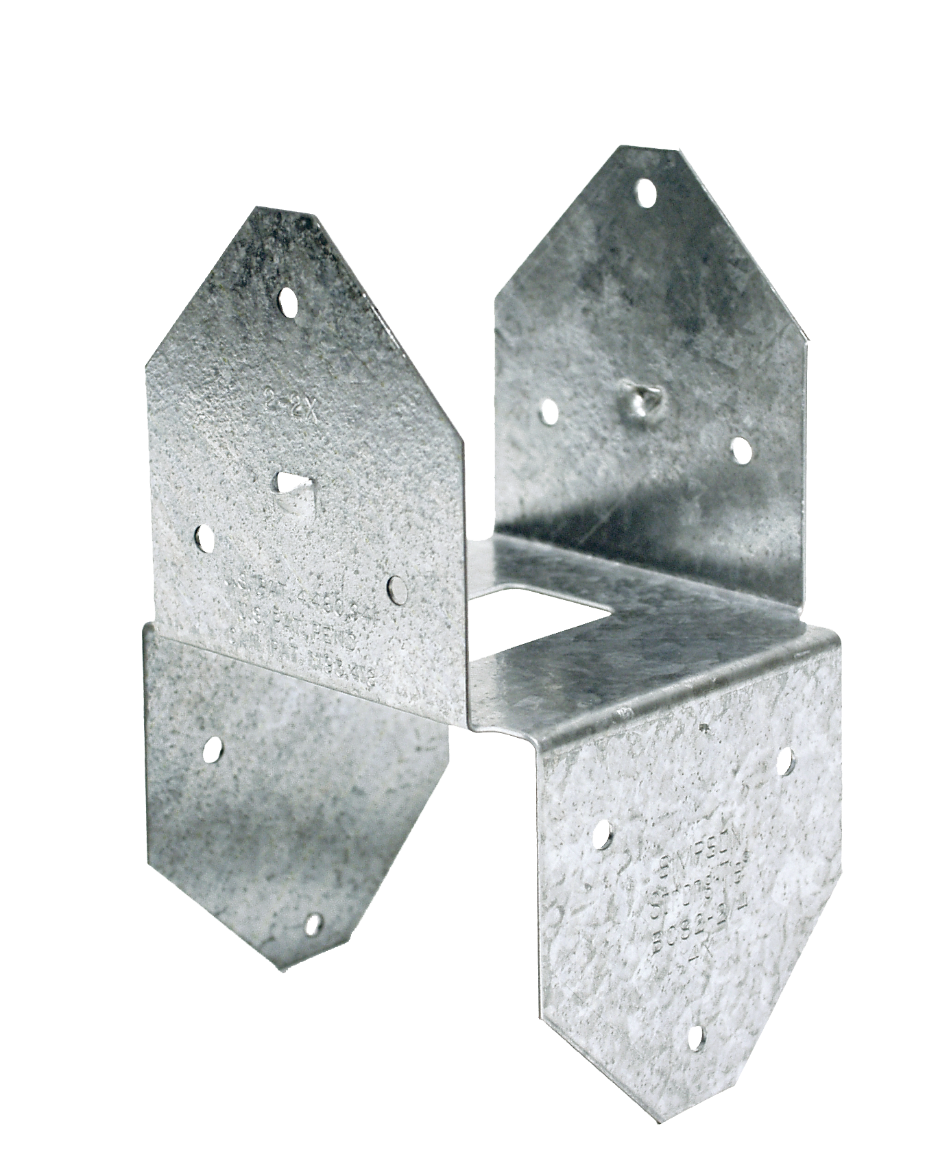Simpson Strong-Tie BCS2-2/4 BCS Galvanized Post Cap for Double 2x Beam, 4x Post (Pack of 20)