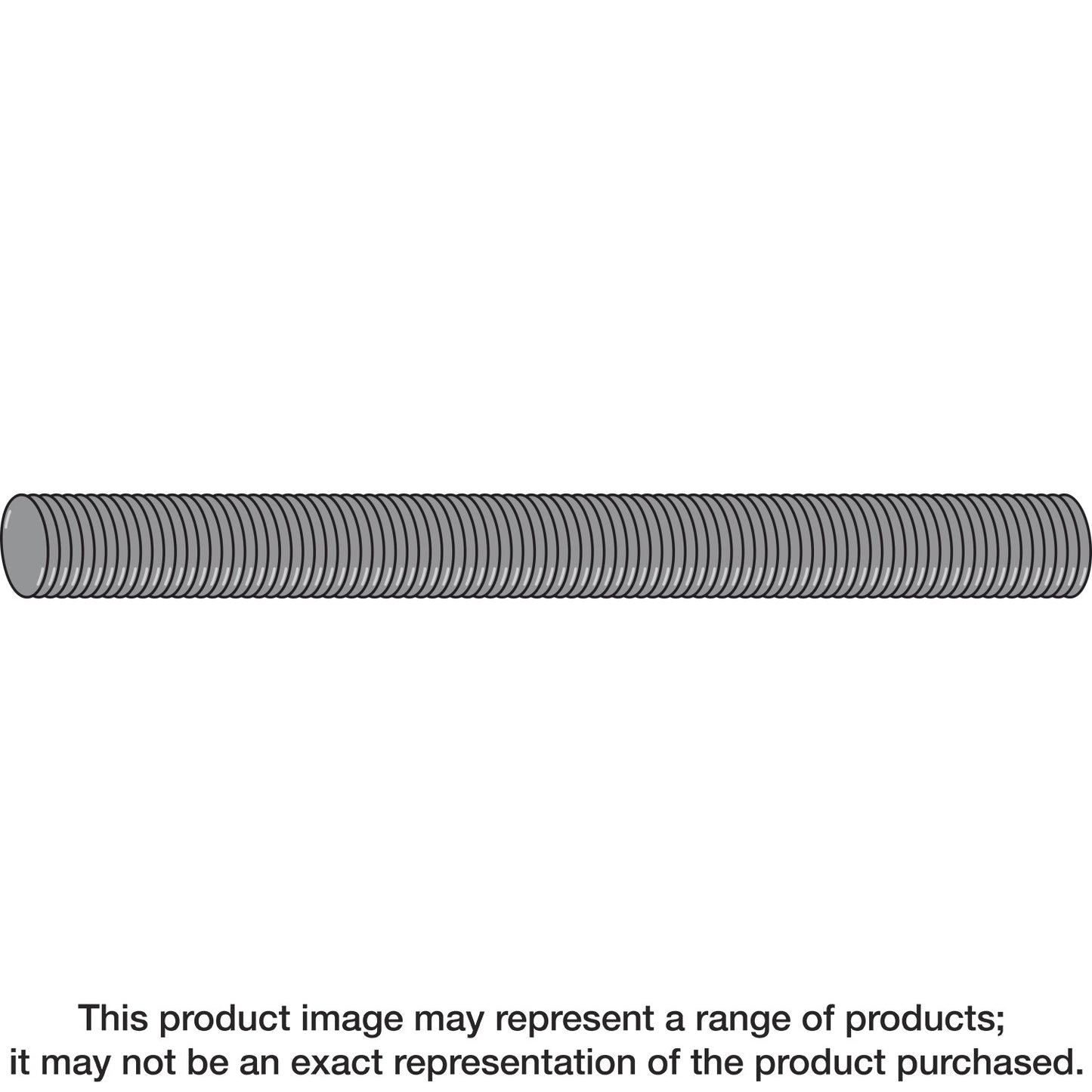 Simpson Strong-Tie ATR7/8X36HDG ATR 7/8 in. x 36 in. Hot-Dip Galvanized All-Thread Rod