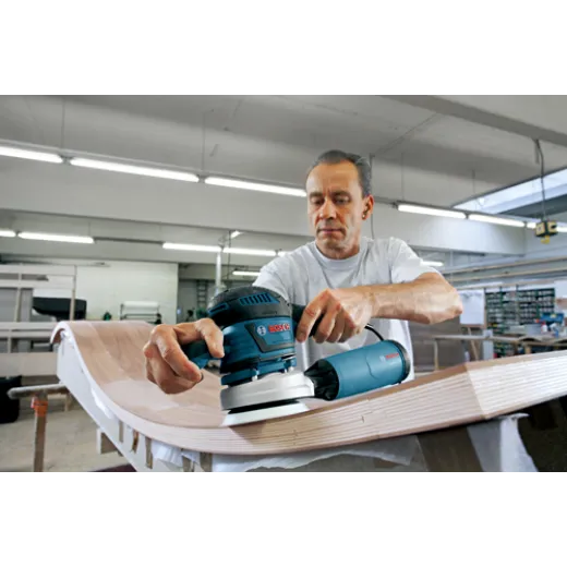 BOSCH SR5R000 6 pc. Assortment 5 In. 8 Hole Hook-And-Loop Sanding Discs