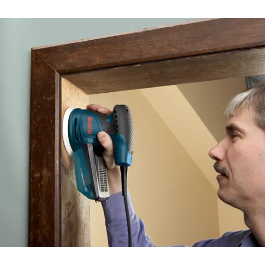 BOSCH SR5R000 6 pc. Assortment 5 In. 8 Hole Hook-And-Loop Sanding Discs