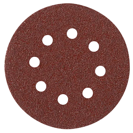 BOSCH SR5R040 5 pc. 40 Grit 5 In. 8 Hole Hook-And-Loop Sanding Discs