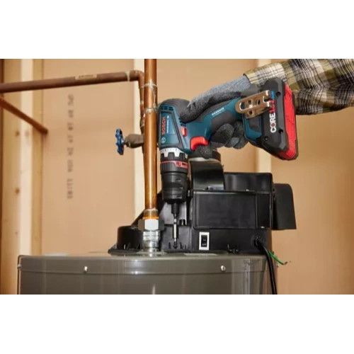 BOSCH GSR18V-800FCB24 18V Drill/Driver with 5-In-1 Flexiclick® System and (2) CORE18V® 4 Ah Advanced Power Battery