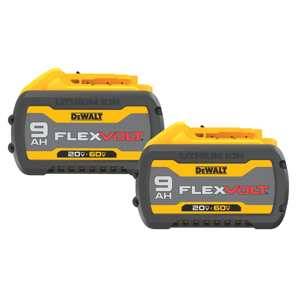 DEWALT DCB609-2 FLEXVOLT® 20V/60V MAX* 9.0Ah Battery (2 PK)