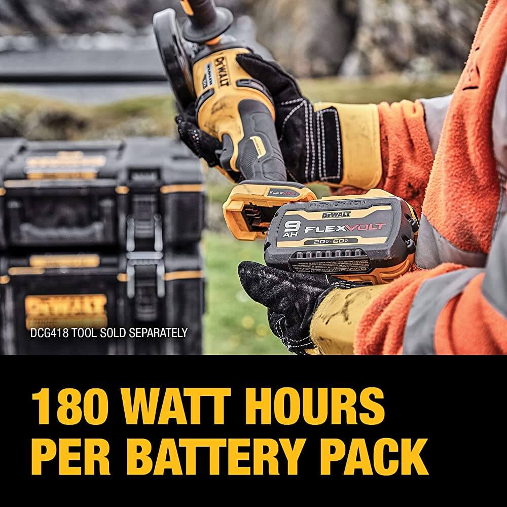 DEWALT DCB609 20V/60V MAX* FLEXVOLT 9.0Ah Battery