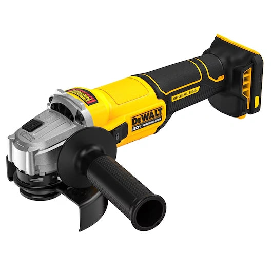 DEWALT DCG407B 20V MAX* Brushless Cordless 4-1/2 in. Slide-Switch Grinder (Tool Only)