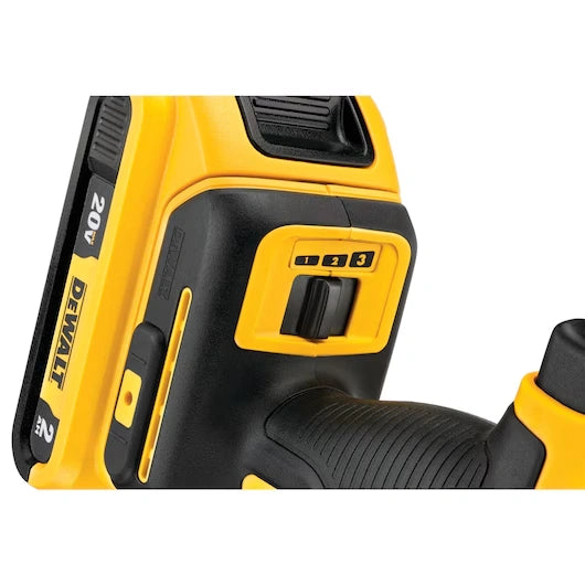 DEWALT DCS356D1 20V MAX* XR® Brushless Cordless 3-Speed Oscillating Multi-Tool Kit (2.0 Ah Battery)