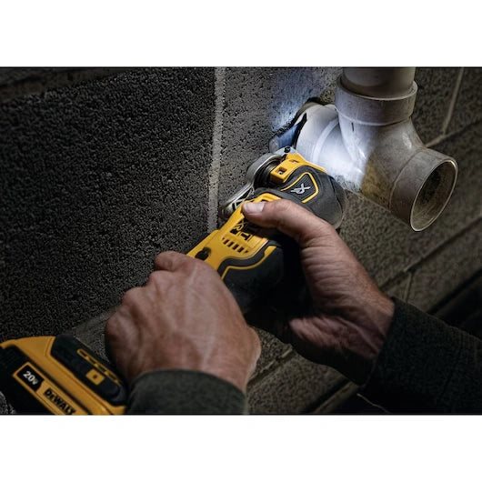 DEWALT DCS356D1 20V MAX* XR® Brushless Cordless 3-Speed Oscillating Multi-Tool Kit (2.0 Ah Battery)