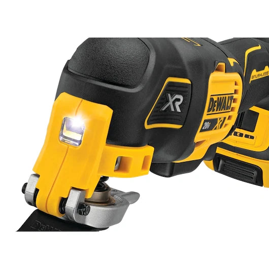 DEWALT DCS356D1 20V MAX* XR® Brushless Cordless 3-Speed Oscillating Multi-Tool Kit (2.0 Ah Battery)