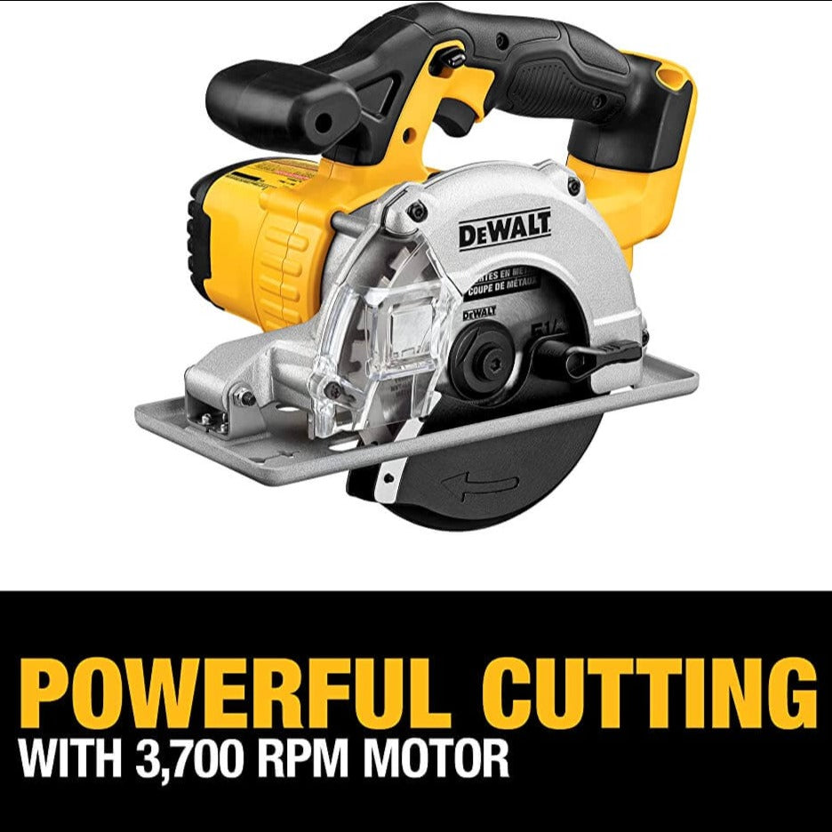 DEWALT DCS373B 20V MAX* Lithium Ion Metal Cutting Circular Saw (Tool Only)