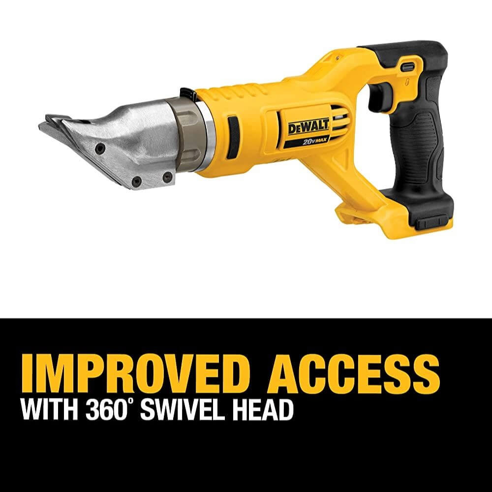 DEWALT DCS491B 20V MAX* 18G Swivel Head Shears (Tool Only)