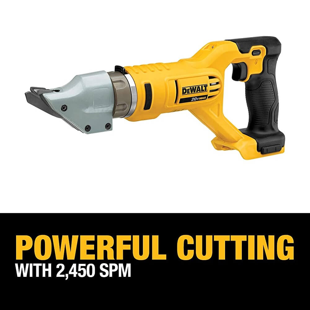 DEWALT DCS494B 20V MAX* 14ga Swivel Head Double Cut Shears