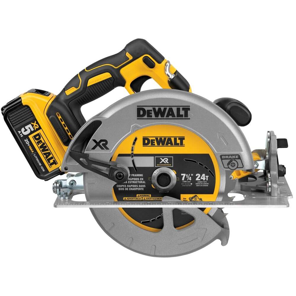 DEWALT DCS570P1 20V MAX* 7-1/4-Inch Cordless Circular Saw with Brake Kit
