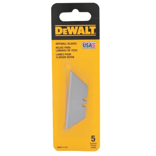 DEWALT DWHT11133 Drywall Utility Blades - 5 Pack