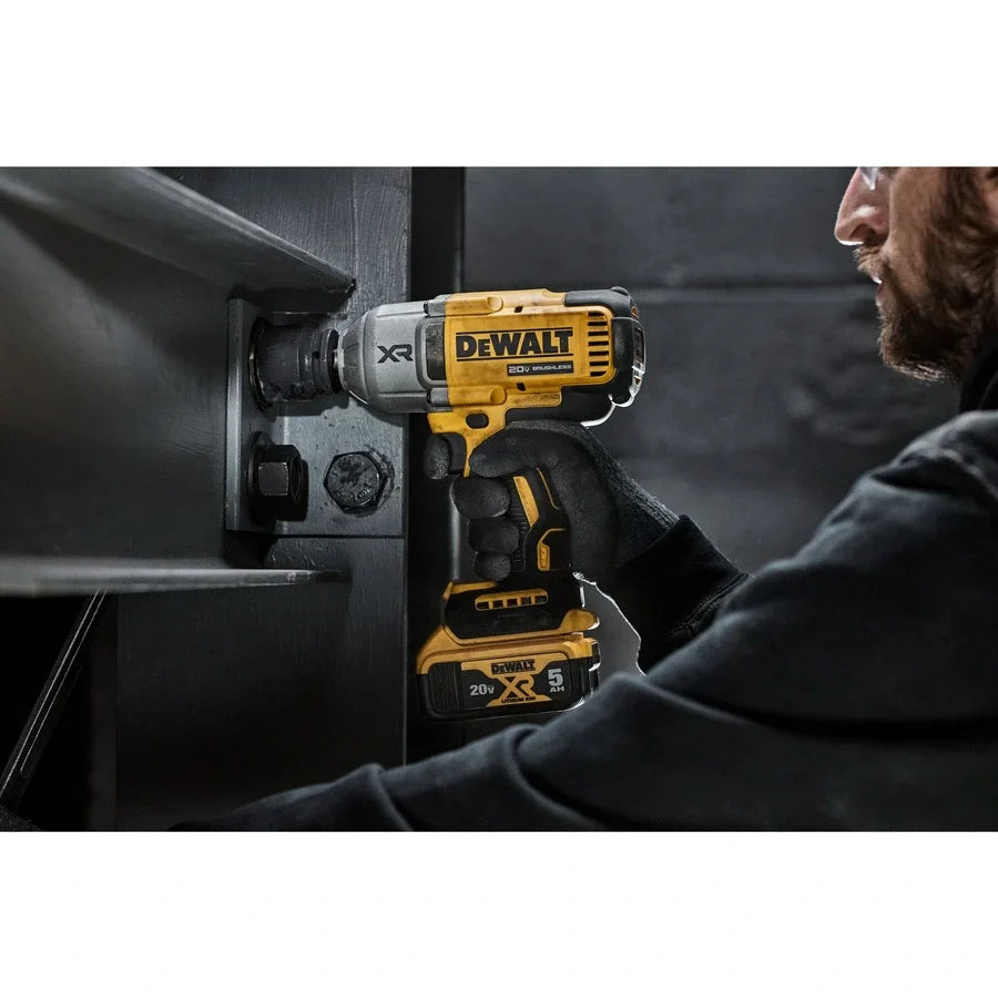 DEWALT DCF900B 20V MAX* XR® 1/2 In. High Torque Impact Wrench with Hog Ring Anvilhless 1/2" Impact Wrench (Tool Only)
