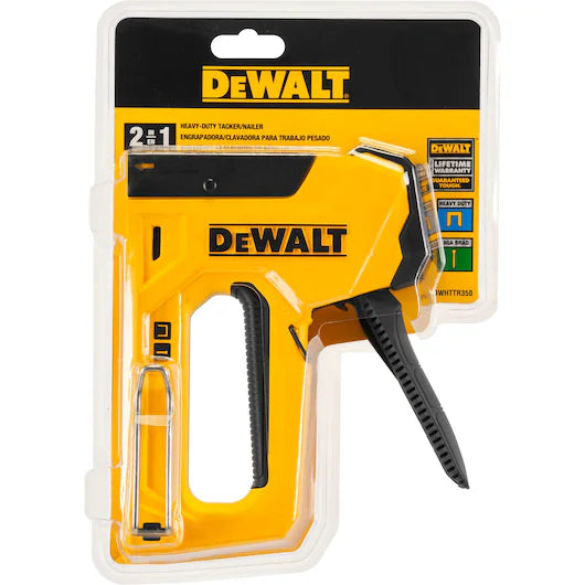 DEWALT DWHTTR350 Heavy Duty Staple and Brad Tacker