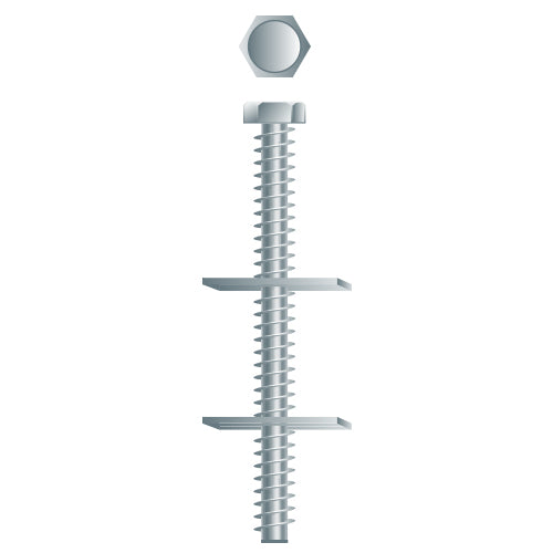 DRAW - Strong-Point Draw Bolt, Joint Fasteners, 1/4-20 x 3-1/2, Box of 500
