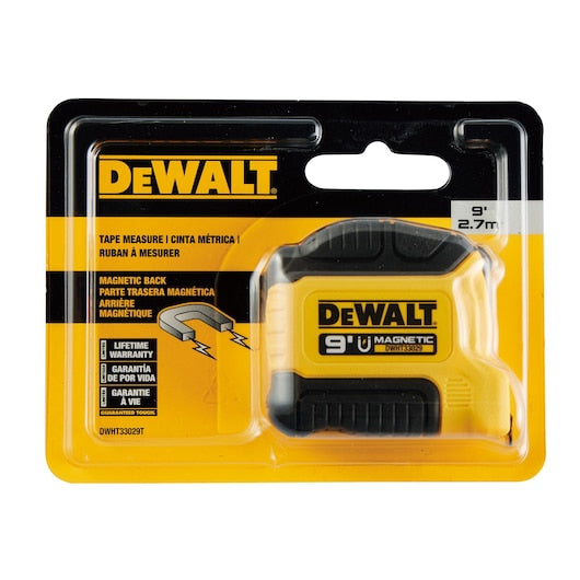 DEWALT DWHT33029T 9 Ft. Pocket Tape Measure