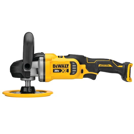 DEWALT DCM849B 20V MAX* XR® 7 in. Cordless Variable-Speed Rotary Polisher (Tool Only)