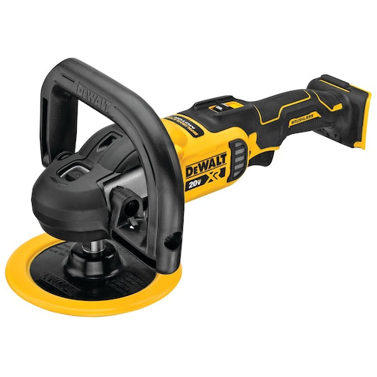DEWALT DCM849B 20V MAX* XR® 7 in. Cordless Variable-Speed Rotary Polisher (Tool Only)