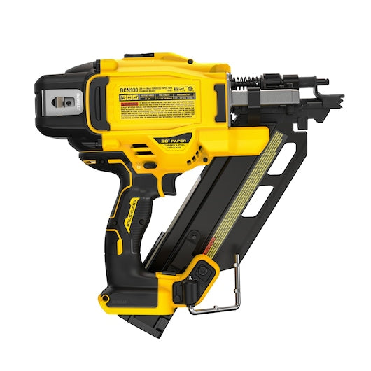 DEWALT DCN930B 20V MAX* Brushless Cordless 30° Paper Tape Framing Nailer (Bare Tool)