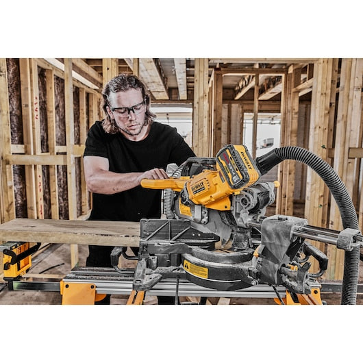 DEWALT DCS781B 60V MAX* Brushless Cordless 12 in. Double Bevel Sliding Miter Saw (Tool Only)