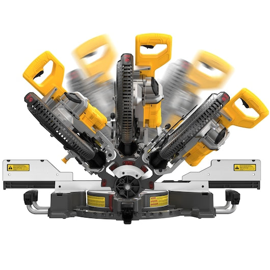 DEWALT DCS781B 60V MAX* Brushless Cordless 12 in. Double Bevel Sliding Miter Saw (Tool Only)