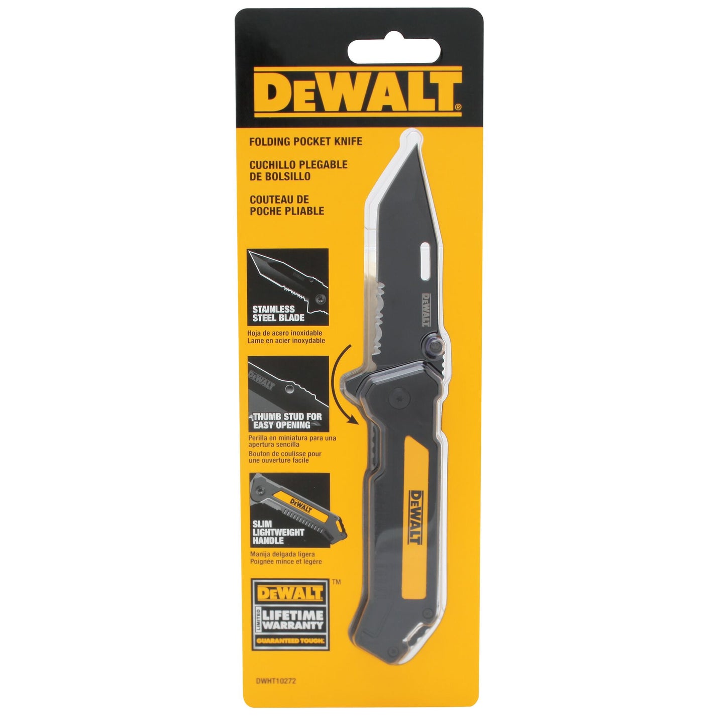 DeWalt DWHT10272 Folding Pocket Knife