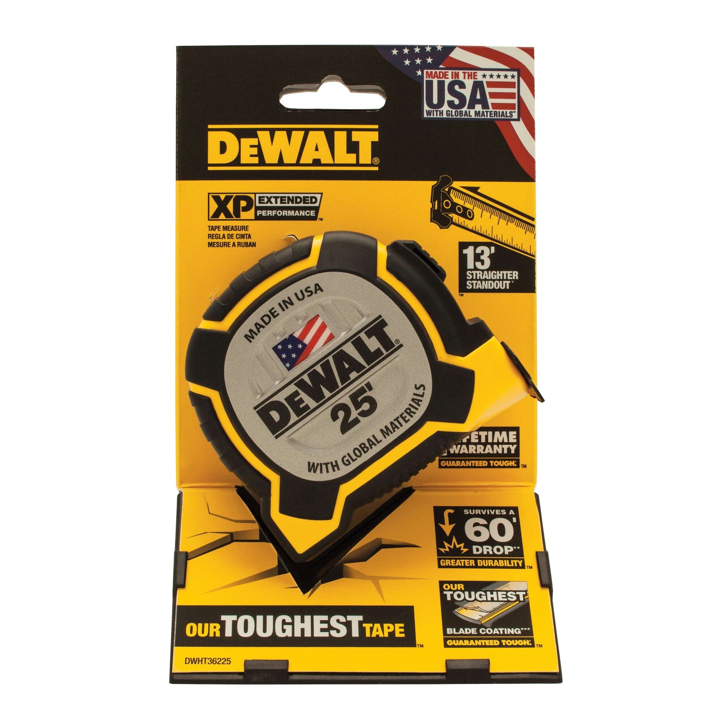 DeWalt Next Generation 25' Tape Measure DWHT36225S