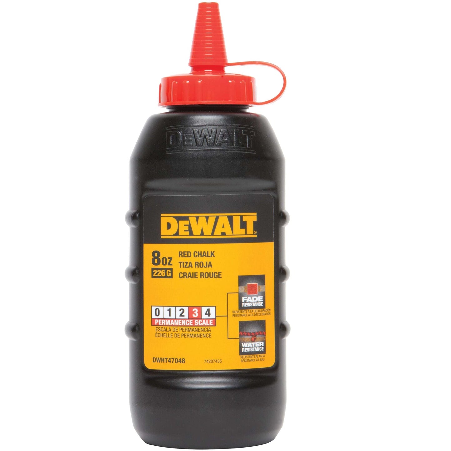DeWalt 8oz Red Chalk DWHT47048L