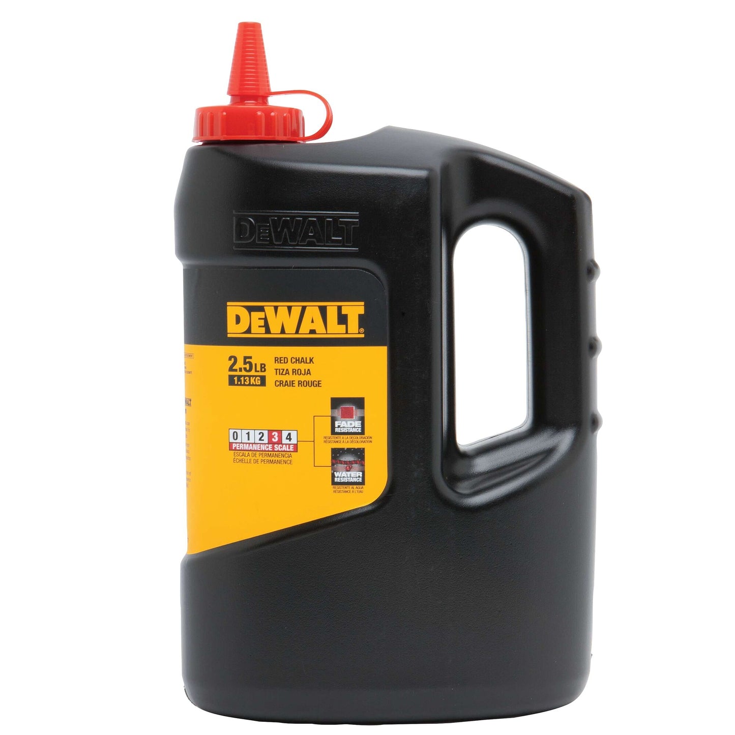 DeWalt DWHT47057 Red 2.5lb Chalk
