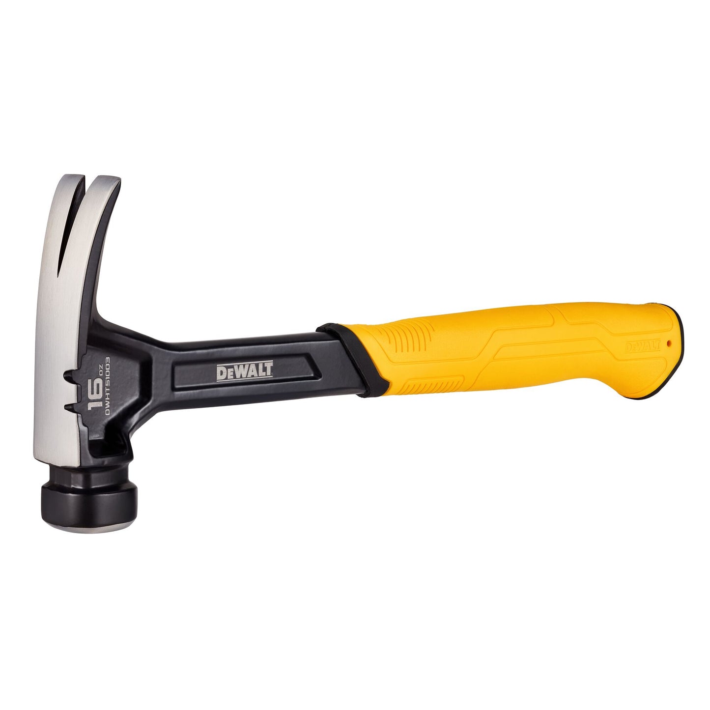 DeWalt DWHT51003 16oz Smooth-Face Curved Claw Hammer