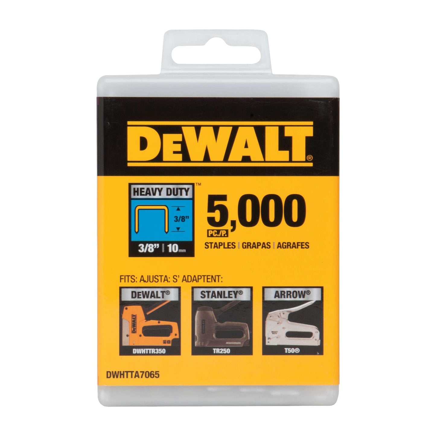 DeWalt DWHTTA70565 DW Staples 3/8" HD 5C