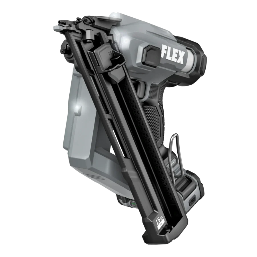 FLEX FX4311B-1A 15Ga Angled Nailer Kit (1x2.5Ah Battery+160W Charger)
