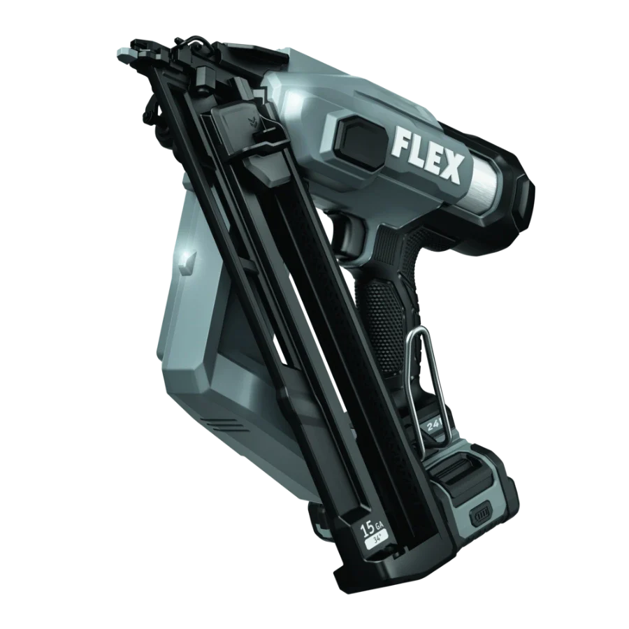 FLEX FX4311B-1A 15Ga Angled Nailer Kit (1x2.5Ah Battery+160W Charger)