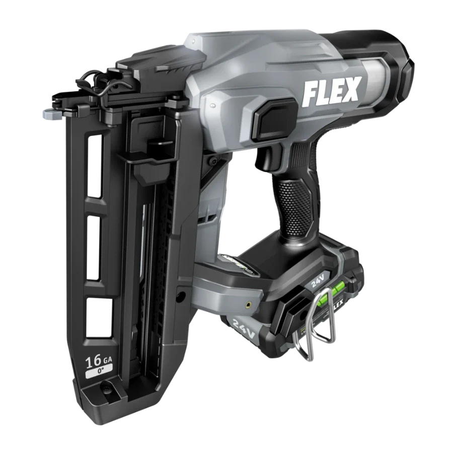 FLEX FX4321-1A 16Ga Straight Nailer Kit (1x2.5Ah Battery+160W Charger)