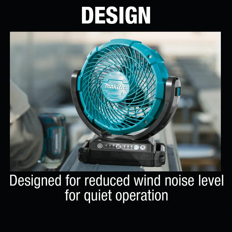 Makita DCF102Z 18V LXT® Lithium‑Ion Cordless 7‑1/8" Fan, Tool Only