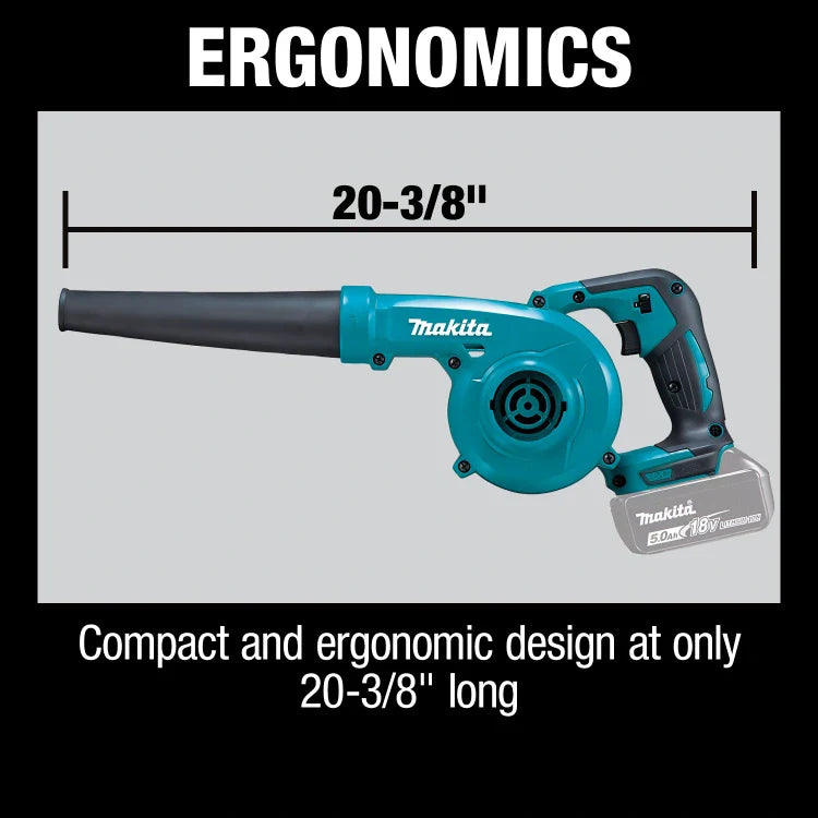 Makita XBU05Z 18V LXT Lithium-Ion Cordless Blower - Bare Tool