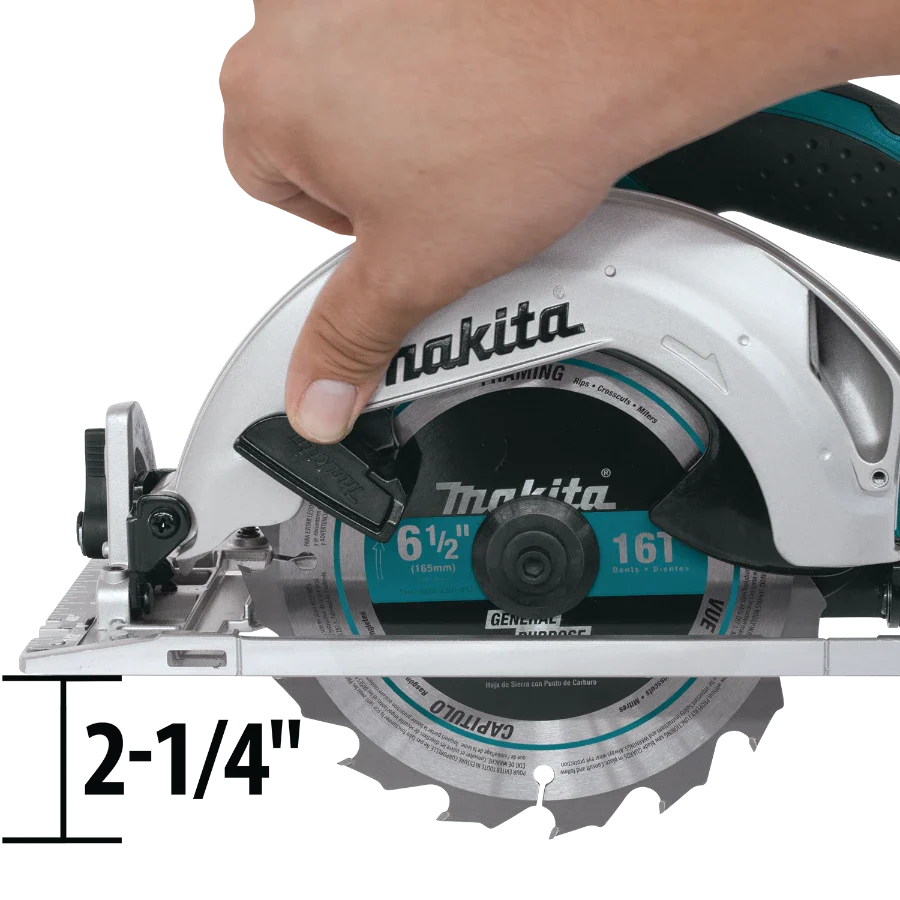 Makita XSS02Z 18V LXT® Lithium‑Ion Cordless 6‑1/2" Circular Saw (Tool Only)