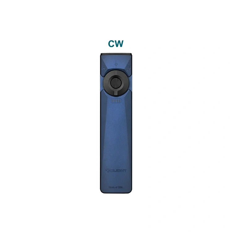 OLIGHT ARKFELDULTRA3RNBCW Arkfeld Ultra 3-in-1 EDC Flashlight with O-aluminum Material Color-Navy Blue CW(5700K~6700K)