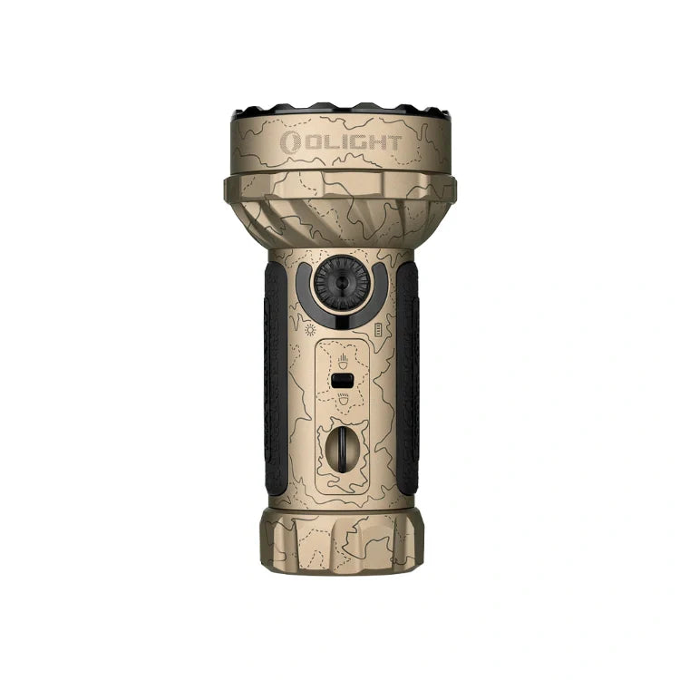 OLIGHT MARAUDERMINIT Marauder Mini Powerful LED Flashlight With RGB - Desert Terrain