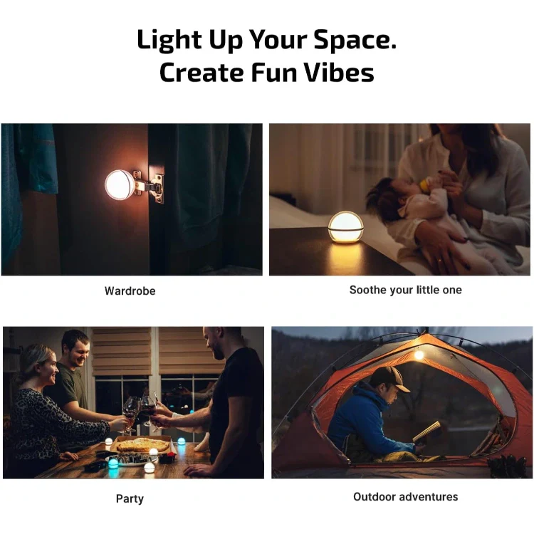 OLIGHT SPHEREC Sphere Ambient Light with App Control - Blue